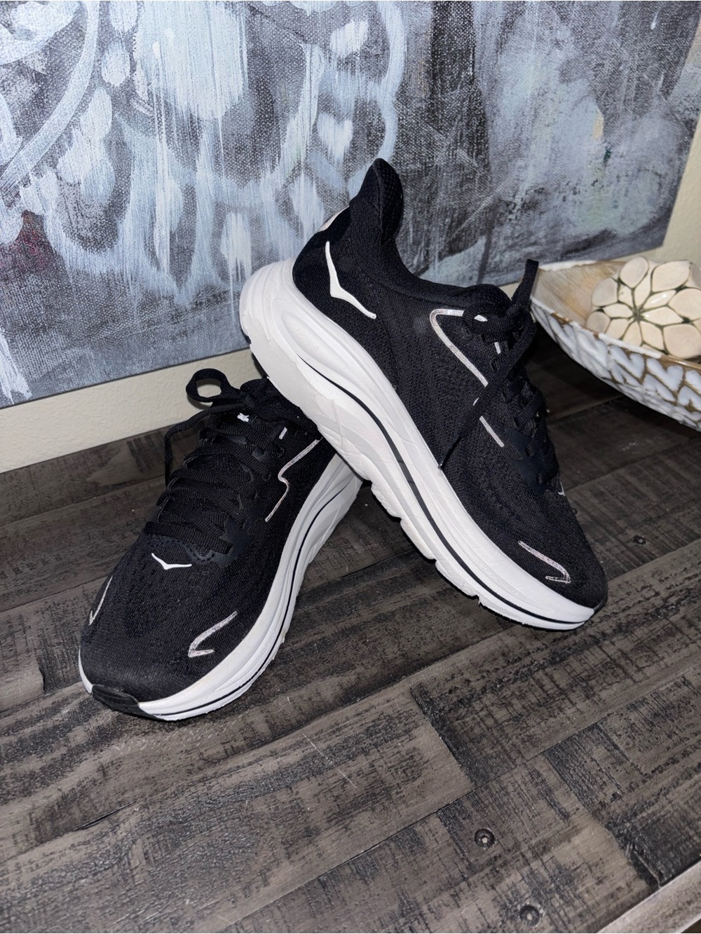 Hoka Clifton 10 athletic shoes WOMENS SZ 7 - Picture 5 of 16
